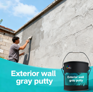 Masilla en Polvo <span class=keywords><strong>Gris</strong></span> para Paredes Exteriores de Primera Calidad - Impermeable y Resistente a las Grietas para Proyectos de Construcción en Exteriores - Product Image 4