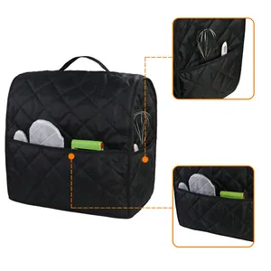 <span class=keywords><strong>Funda</strong></span> para Batidora de Pedestal <span class=keywords><strong>KitchenAid</strong></span> con Cabezal Inclinable de 4.5-5 Cuartos, Cubierta Antipolvo con Bolsillo para Accesorios de Electrodomésticos - Product Image 3