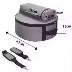 กระเป๋าใส่เครื่องดนตรีแบบกันน้ำ  แบบสะพายหลัง  สำหรับใส่เบส กลองสแนร์  พร้อมสายสะพาย  ตัวอย่างฟรี  รับผลิตตามแบบ - Product Image 4