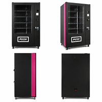 Distributeur automatique de snacks intelligents, distributeur automatique de boissons, machine de vente au détail à plateau spiralé avec accepteur de pièces et de billets