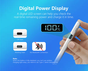 Meilleur stylet actif en gros 2025 pour iPad Pro M4, recharge sans fil, affichage de l'écran, pour iPad Air 6/7/8, stylet numérique - Product Image 5