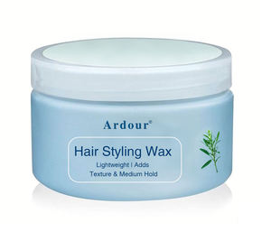 Cera para Cabello Orgánica de Secado Rápido con Protección Térmica y Texturizante para Hombres - Pomada de Fijación Fuerte - Product Image 1