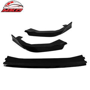Compatible con Subaru WRX 22-26 5th VB, 3 piezas, alerón delantero, divisor de parachoques, negro brillante, accesorio exterior de alta calidad - Product Image 4