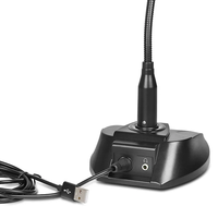 Vente chaude D130 col de cygne cardioïde USB filaire Portable Microphone suppression de bruit pour conférence jeu métal bureau discours