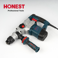 Marteau perforateur rotatif électrique professionnel 1100W 28mm, marteau perforateur rotatif industriel pour béton