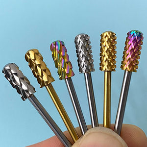 Phổ biến loại bỏ nhanh bột và acrylic an toàn cầu vồng màu hồng lớn mịn 4xc khoan bit móng tay - Product Image 6