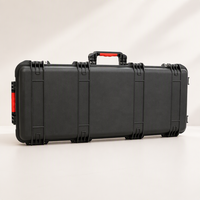 Étui de transport pour pistolet long en plastique PP dur étanche IP67 avec prise en charge de la personnalisation OEM