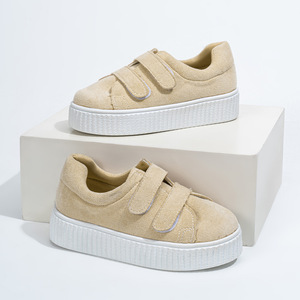 Zapatos de Lona con Cierre de Velcro para Niños y Niñas, Moda Primavera Verano, Zapatos Deportivos Casuales con Plataforma - Product Image 6