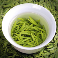 Thé vert Longjing fraîchement cueilli, thé vert Longjing du Dragon Well chinois