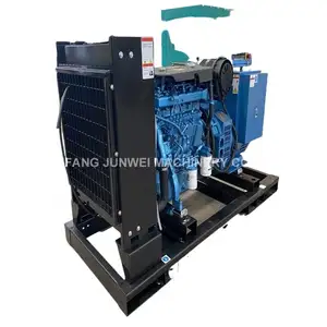 JUNWEI generator daya senyap diesel 7,5 kW 7,5 kva generator diesel kedap suara 7.5 kva fase tunggal