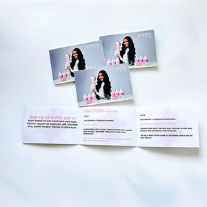 Vendita calda Design personalizzato volantino pieghevole pubblicità carta lucida Bifold <span class=keywords><strong>stampa</strong></span> a tre volte Brochure per la pubblicità aziendale - Product Image 5