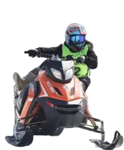 סין זול 200cc שלג קטנוע Snowmobile שלג רוכב אופני באיכות גבוהה זול מחיר טרקטורונים עם שלג מסלול