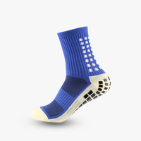 Vente en gros de chaussettes antidérapantes Chaussettes antidérapantes de football pour hommes