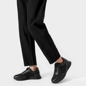 Zapatos de Hombre <span class=keywords><strong>Boohooman</strong></span> Negros de Alta Calidad, de Cuero Vacuno, Transpirables, Resistentes, con Aumento de Altura Invisible de 8 cm, para Invierno y Verano - Product Image 5