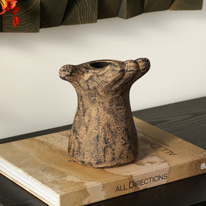 Porte-bougie en ciment de style Wabi-sabi, fait à la main, écologique, durable, pour Noël, Pâques, décoration de la maison, hôtel, villa - Product Image 6