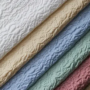 Di alta Qualità Africano Tessuto di Pizzo Jacquard Broccato di Stoffa FAI DA TE Materiale Vestito Tissu Telas per il Cucito