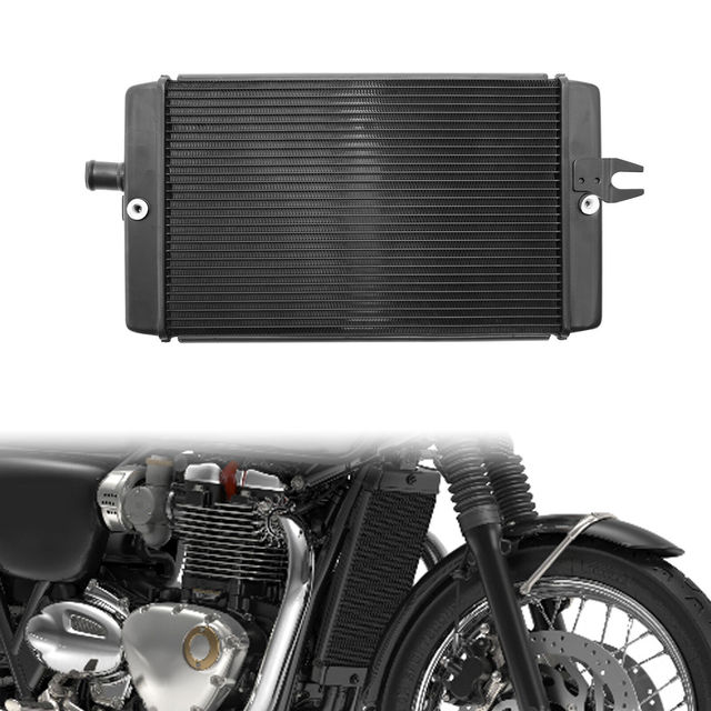 TCMT Radiator Cooling Engine Cooler Fit for Triumph Bonneville Bobber 2017-2024 Speedmaster 2018-2024 Motorcycle Parts XF-M375