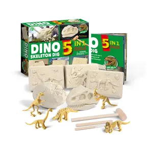 CPC kit dig kerangka dino anak mainan edukasi anak-anak dig dan Temukan fosil kubur