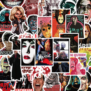 50 Pegatinas de Graffiti de Dibujos Animados, Impermeables, de PVC, Regalo de Halloween, Decoración de Paredes y Libros, Vinilo, Terroríficas, Geniales, Aterradoras - Product Image 5