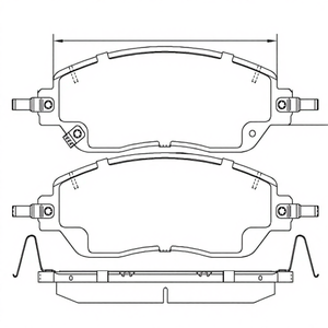 ผ้าเบรก GWM POER รุ่น 3501119XPW01A ของใหม่ ได้รับการรับรองแล้ว ใช้แทนของเดิมสำหรับรถ Great Wall Tank <span class=keywords><strong>300</strong></span> SUV ระบบเบรกดิสก์ ปี 2020- รับประกัน 1 ปี - Product Image 4