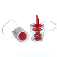 Sceau de compteur d'eau électrique en plastique Ding Xin avec joints de sécurité en fil avec certificat