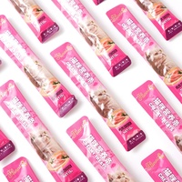 Nourriture pour chat de qualité supérieure, délicieuse, personnalisée, en bâtonnets de poulet, friandises pour chat, haute teneur en viande, nourriture humide complète, bâtonnets de friandises pour chat
