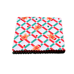 Phim Hoạt Hình Giáng Sinh Quilting Vải 100% Bông Giáng Sinh Chăn Vải Quyến Rũ Gói Bông Giáng Sinh Vải - Product Image 3