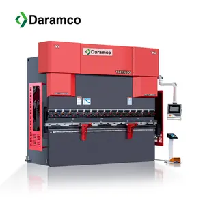 Daramco Cnc Manual Sheet Bending WE67K 400t 4000mm Hydraulic Press Brake Metal Bending Machine