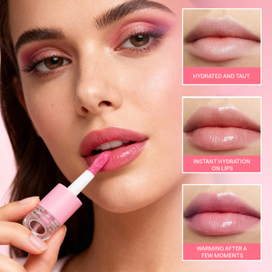 Aceite Labial Personalizado OEM ODM, Fórmula Ligera, No Pegajosa e Hidratante para Labios Voluminosos con Aumento Instantáneo de Humectación - Product Image 6