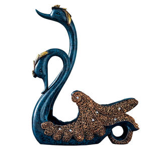 Offre Spéciale – Support à Vin Cygne Style Européen, Décoration Maison, Artisanat en Résine pour Salon – Vente Directe Usine - Product Image 5