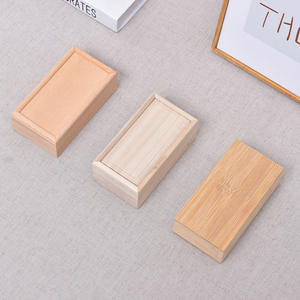 Handgemaakte opbergdoos van massief beukenhout met bamboe wierookhouten deksel, cadeauverpakking, gestempeld met 'Handgemaakt' kenmerken - Product Image 5