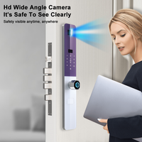 Cerradura Inteligente con Reconocimiento Facial para Hoteles y Apartamentos, Proyecto OEM ODM, WiFi, Huella Dactilar, Tarjeta, Contraseña, Cerrojo, Proveedor Mayorista