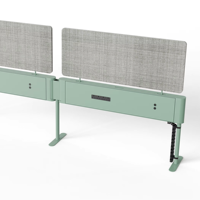 OMNI Panneau de distribution d'alimentation moderne avec système de gestion des câbles Power Spine pour bancs de travail en équipe