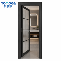 Puerta Interior de Granero de Aleación de Aluminio a Precio de Fábrica Yomoga para Uso Comercial