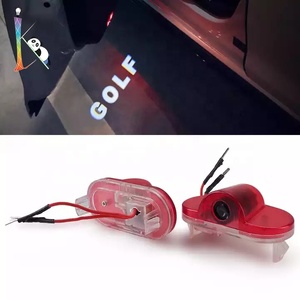 Luz Led de bienvenida para puerta de coche, proyector con LOGO para SKODA <span class=keywords><strong>OCTAVIA</strong></span> VRS A5 2013 <span class=keywords><strong>Octavia</strong></span> 2 3 Skoda - Product Image 2