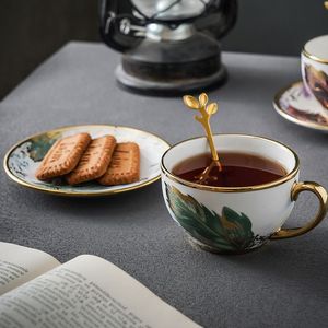 Light Luxury High Appearance Level Cup <b>Mugs</b> Ceramic <b>Coffee</b> Reusable for Homeoffice - Product Image 4