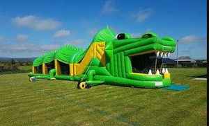 Slayt/timsah engel kursu şişme ile WINSUN mutlu <span class=keywords><strong>Gator</strong></span> şişme tünel engel kursu - Product Image 3