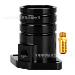 Colector de Admisión de Aluminio Rojo 390 con Tubo de Aire Suplementario y Tornillo Pagoda para Reparación - Product Image 4