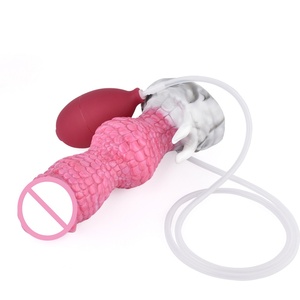 YOCY Silicone Fantasy Fire Kylin Squirting Penis Large Ejaculation <b>Dildo</b> With Sucker Spray Liquid Sex Toys for Women Men - Product Image 1