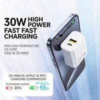 Adaptateur Chargeur USB-C 30W Double Port Prise US et EU pour iPhone 17 16 15 Pro Max Samsung Galaxy S25 S26 – Vente en Gros