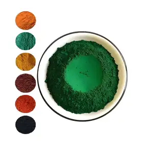 Red Yellow Iron Oxide And Black Ceramic Powder Fe2o3 Ferric Oxide Lipstick Pigment For Coating Ink Pigment Raw Materials