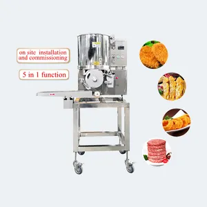 Máquina automática de alta eficiencia para hacer hamburguesas, moldeado de hamburguesas, TCA