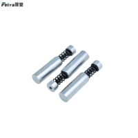 Amortisseur hydraulique linéaire en acier inoxydable pour usine - Amortisseur à fermeture douce pour quincaillerie de meubles robustes et armoires métalliques