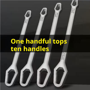 <span class=keywords><strong>Clé</strong></span> à molette multifonctionnelle OEM 8-22 mm, <span class=keywords><strong>clé</strong></span> à molette à double tête <span class=keywords><strong>auto</strong></span>-serrante, <span class=keywords><strong>clé</strong></span> à molette réglable pour la maison - Product Image 2