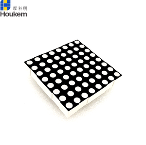 畅销 <span class=keywords><strong>2.3</strong></span> 英寸 8x8 点阵 LED 显示屏 HOUKEM-23088-BSR 共阴极 - Product Image 2
