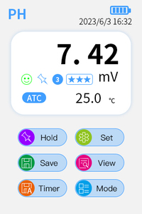 Nouvel arrivage : Détecteur de qualité de l'eau à indicateur de pH pour piscine et aquarium, portable, pour usage en laboratoire, personnalisable OEM/ODM, précision numérique de 0,01 pH - Product Image 5