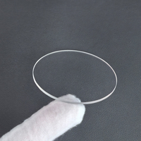 Customized Sight Window Optical Glass Scratch Resistance Sapphire Glass Wafer