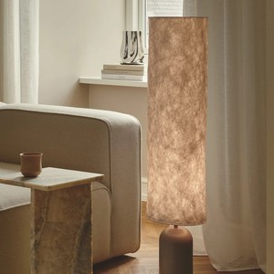 Lámpara de pie moderna con control táctil LED, 25000 horas de duración, para sala de estar, dormitorio, iluminación decorativa - Product Image 1