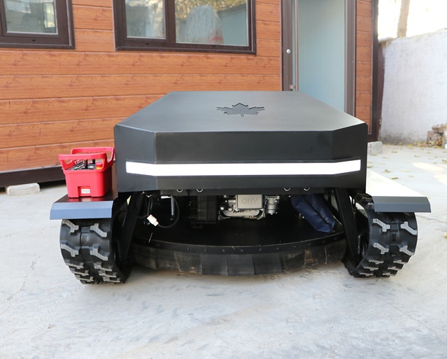 Remote Control Intelligent Lawn Mower Robot, Supports GPSRTK Fully Automatic Obstacle Avoidance Technology