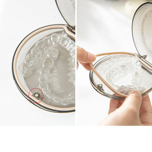 جهاز كمبيوتر مغناطيسي SHIMOYAMA طقم أسنان الأقواس حالة البكتيريا المقاومة للغبار منظم Aligner الأسنان - Product Image 3